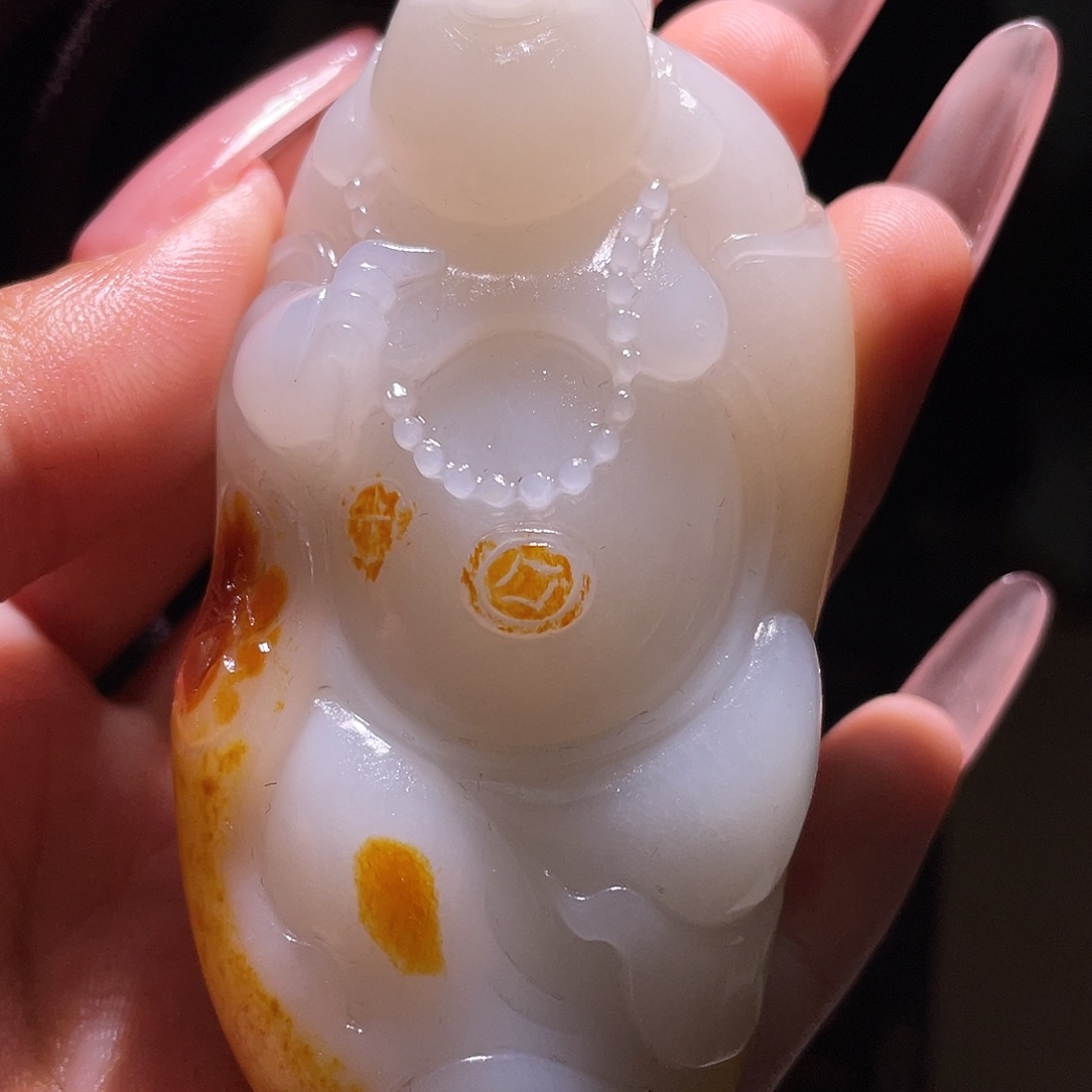 和田玉未镶嵌颈饰D2