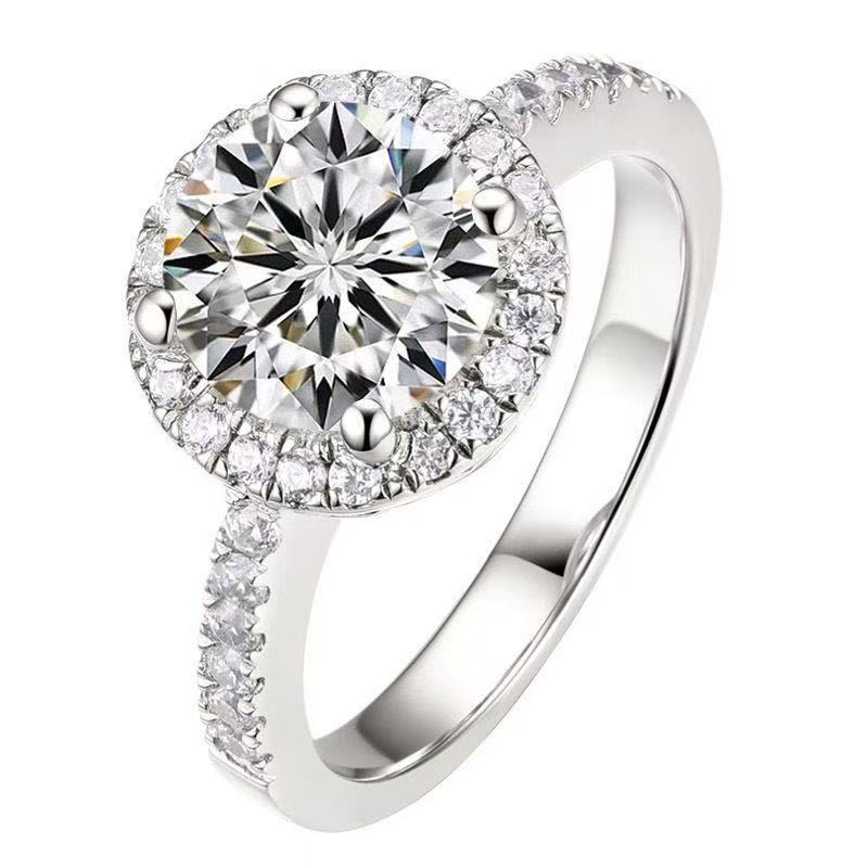 【南非之星】 NFZX 高端奢华定制公主圆包1.0CT