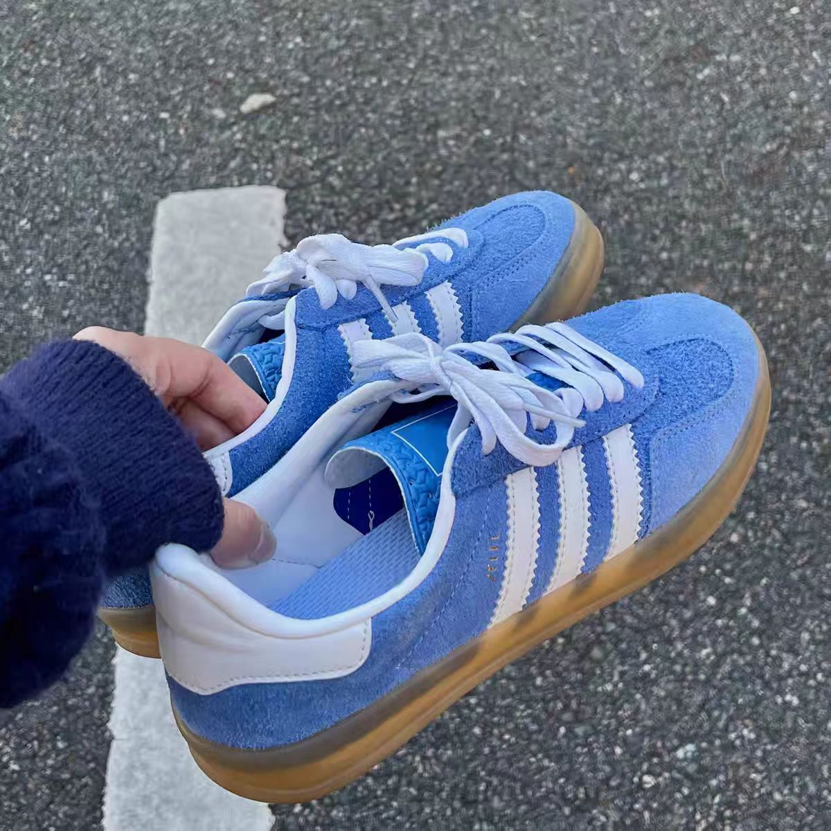 2025徳训鞋T头鞋经典复古平底休闲时尚百搭爆款情侣板鞋