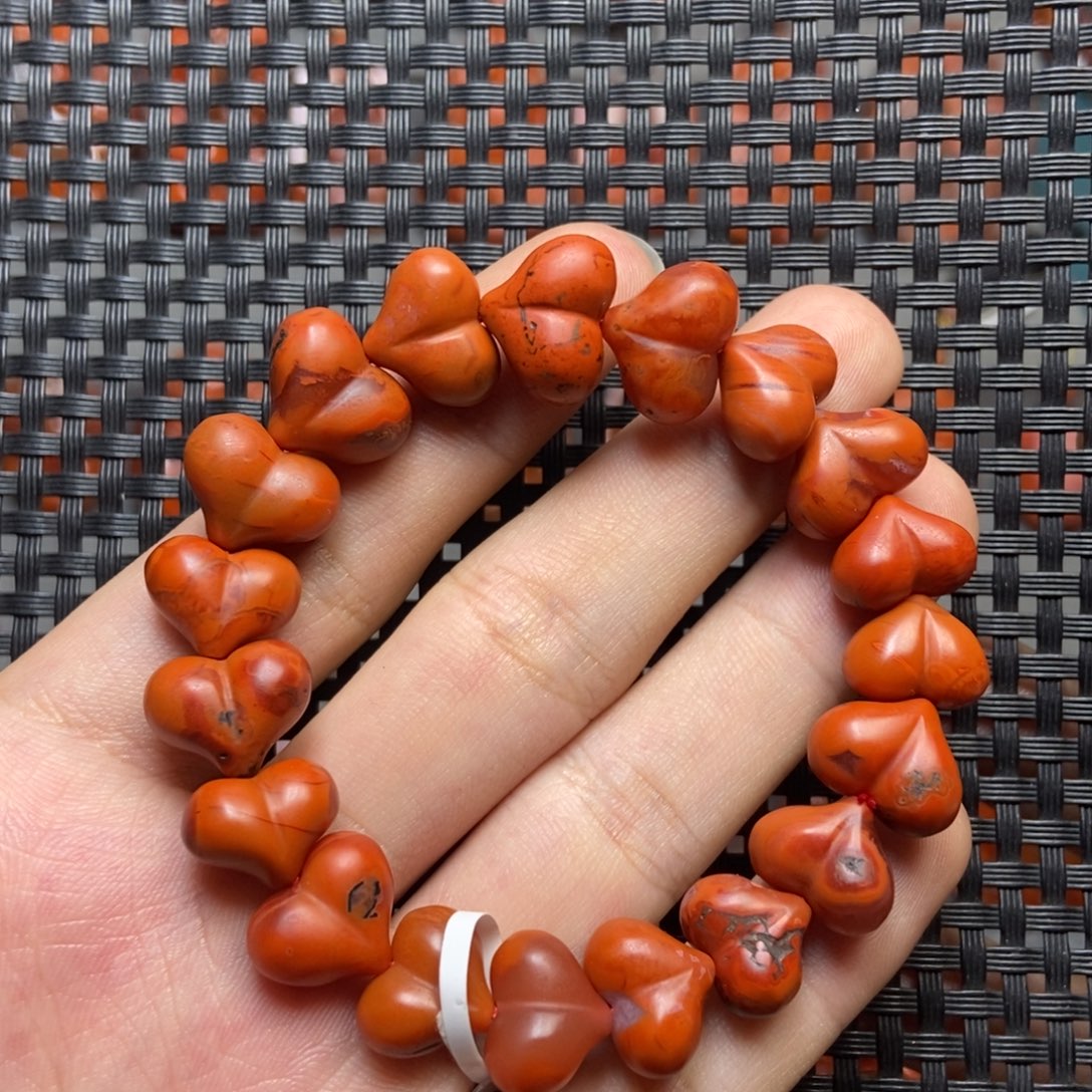 南红玛瑙未镶嵌手串