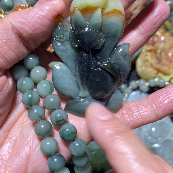 岫玉岫玉吊坠未镶嵌