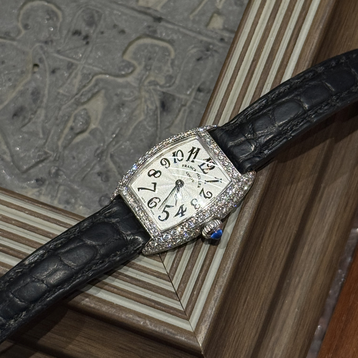 95新 Cartier/卡地亚 03年全套 法兰克穆勒/石英表/5170