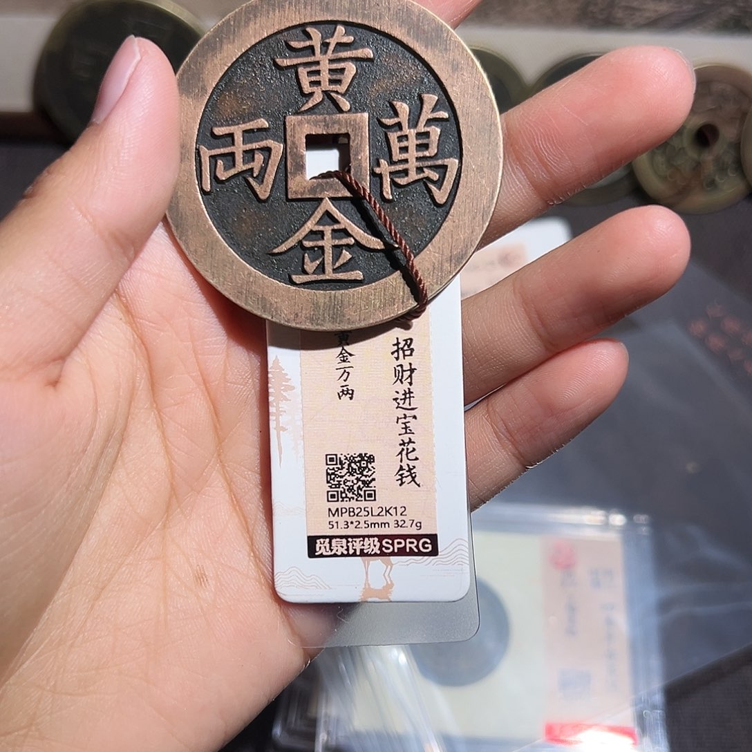 流***卫铜招财进宝花钱～观山