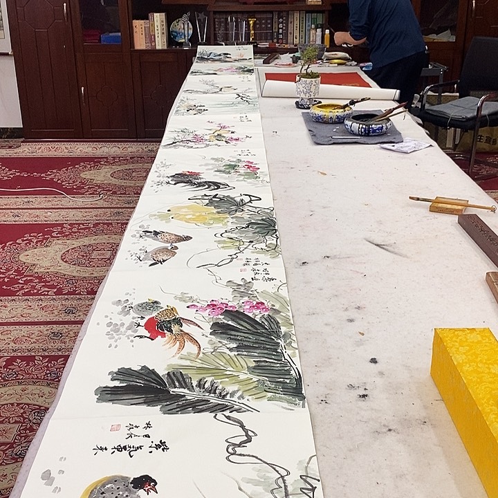 书法豆树隶精品册页