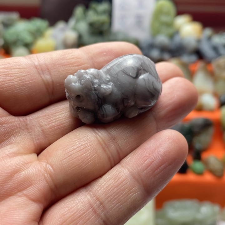 @****和田玉未镶嵌挂件