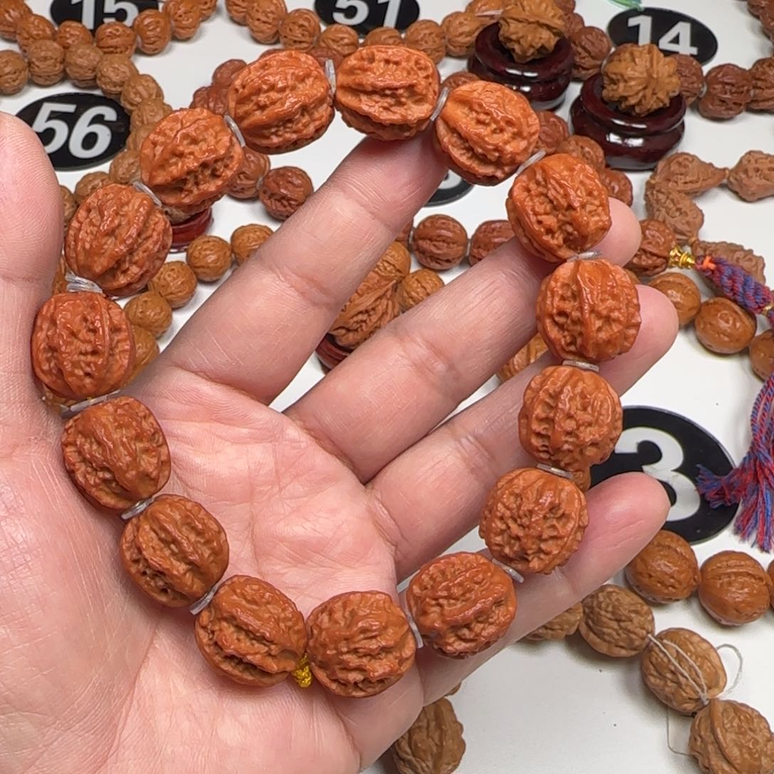 文玩核桃吊坠5*7龙脊