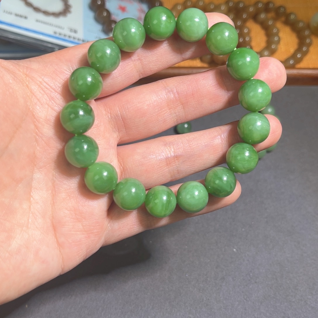 和田玉手链未镶嵌