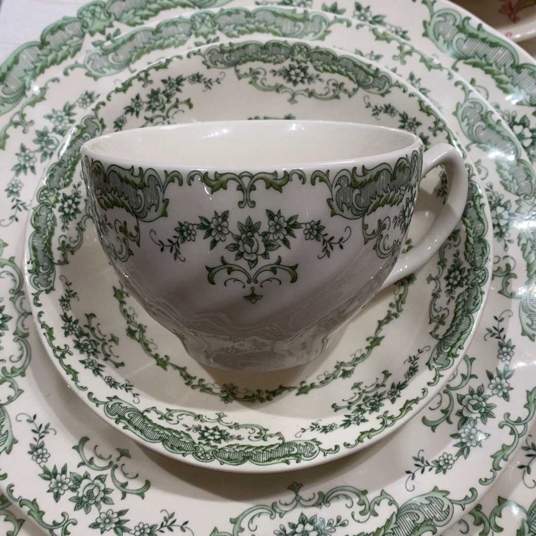 瓷微瑕波卡咖啡杯套装