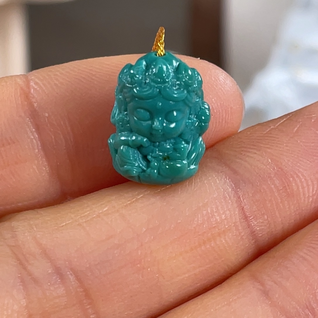 绿松石未镶嵌套链