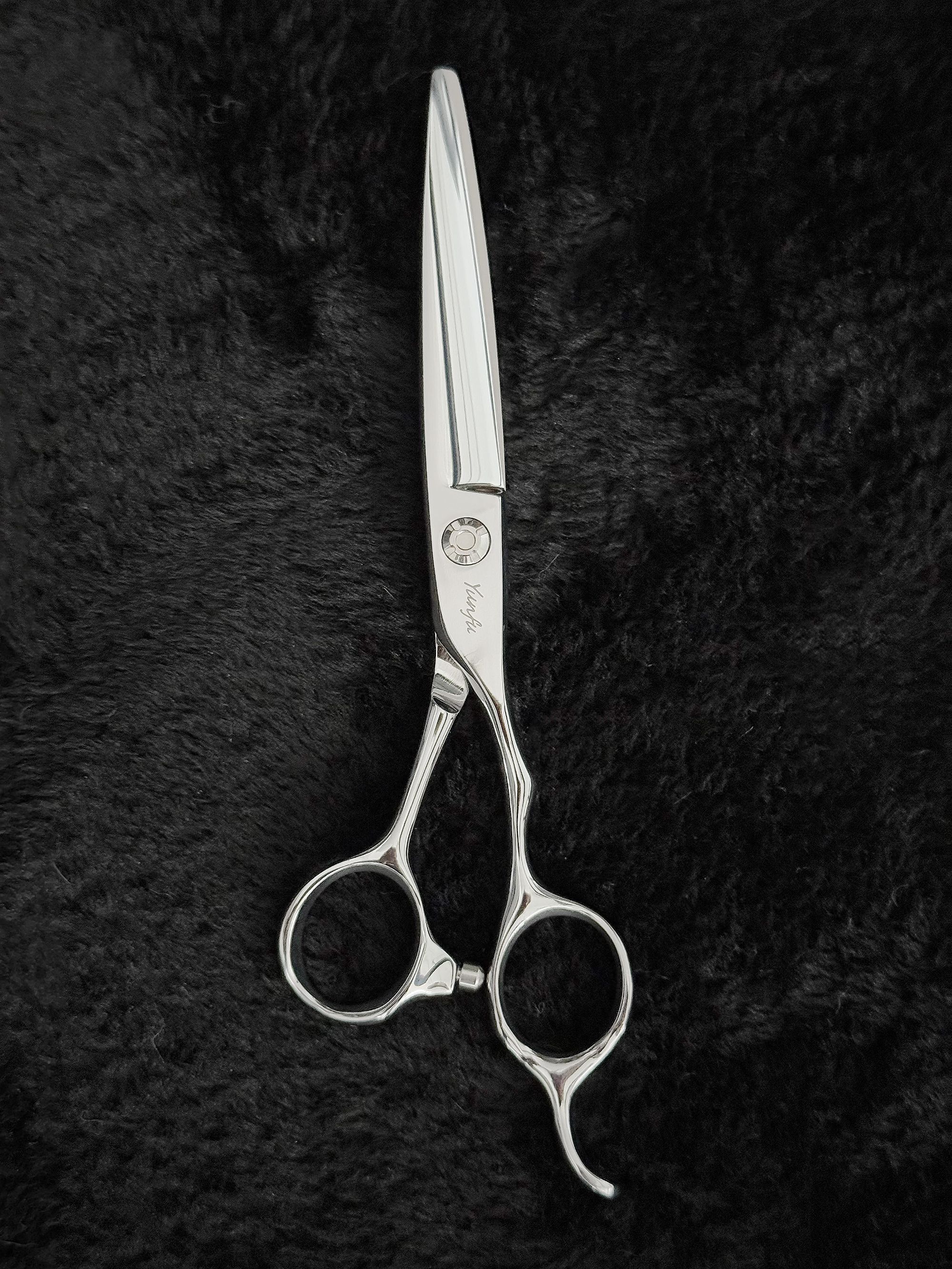 【直播福利】6.2寸干湿综合剪打薄粉末钢因子材质理发店专用