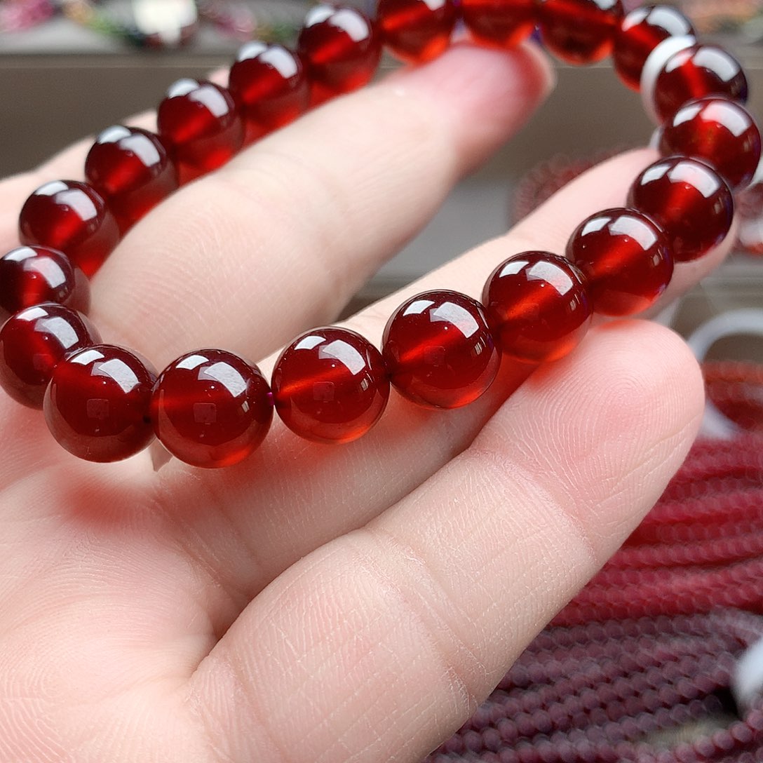 石榴石手串未镶嵌鬪*10