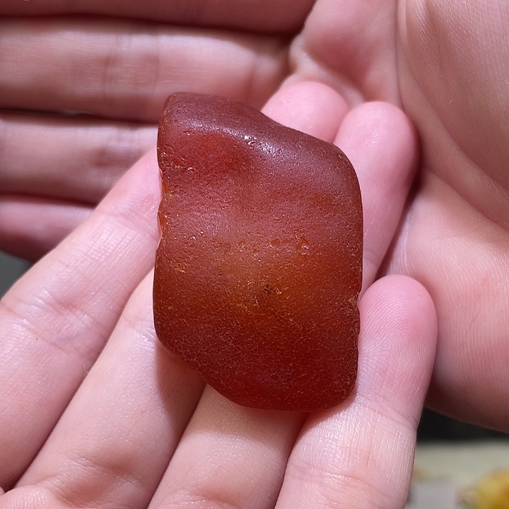 裸石琥珀未镶嵌海漂全皮