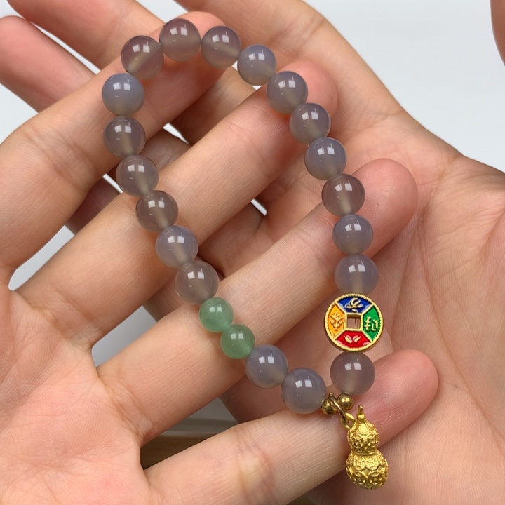 玛瑙/玉髓颈饰未镶嵌手串 