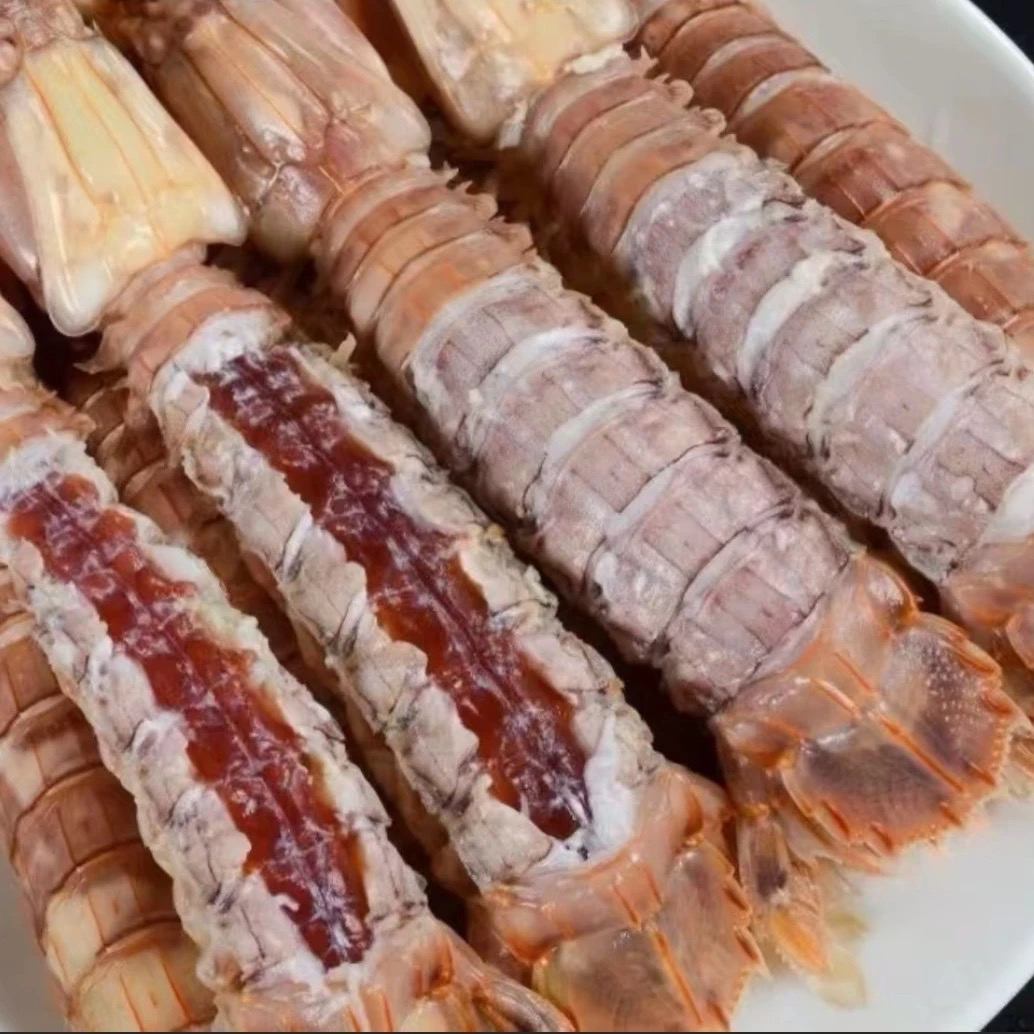 二界沟本海中号虾爬子三斤新鲜熟冻全母带膏带黄饱满鲜美顺丰包邮保鲜不保活