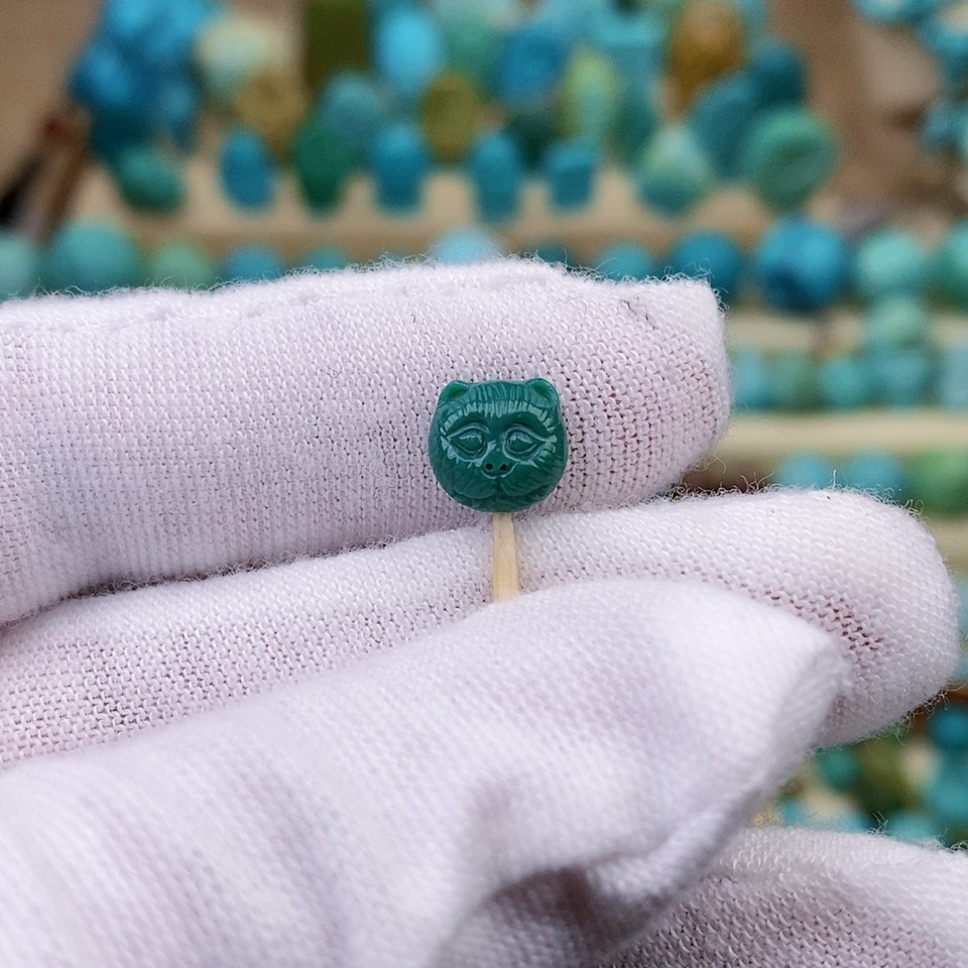 绿松石珠宝奇石未镶嵌