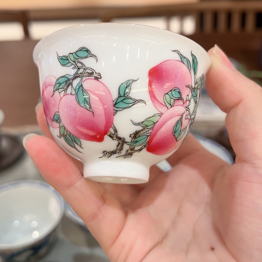 徐窑粉桃杯杯杯杯杯