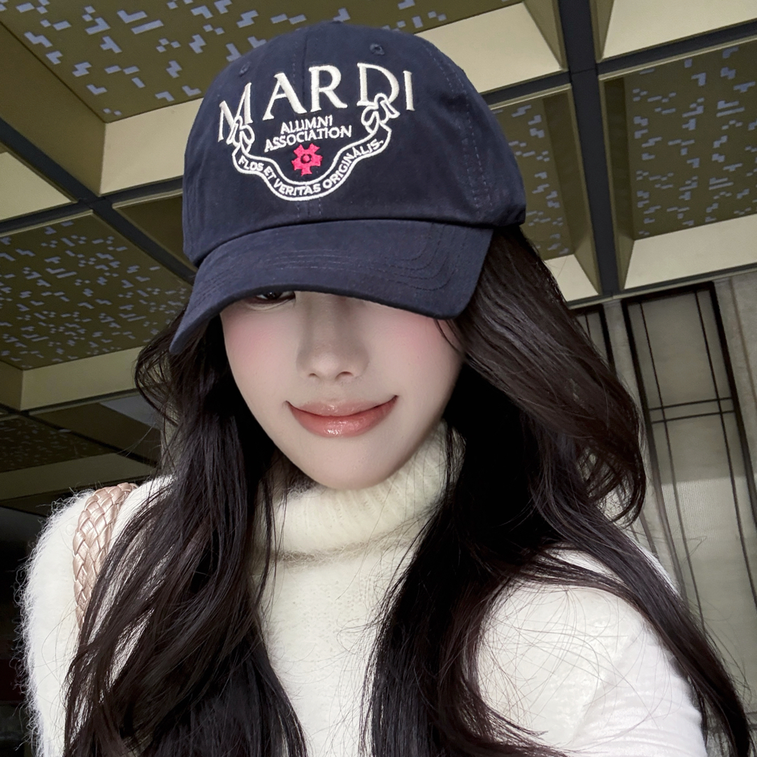 明星博主同款减龄洗水软顶棒球帽子韩版鸭舌帽子显脸小