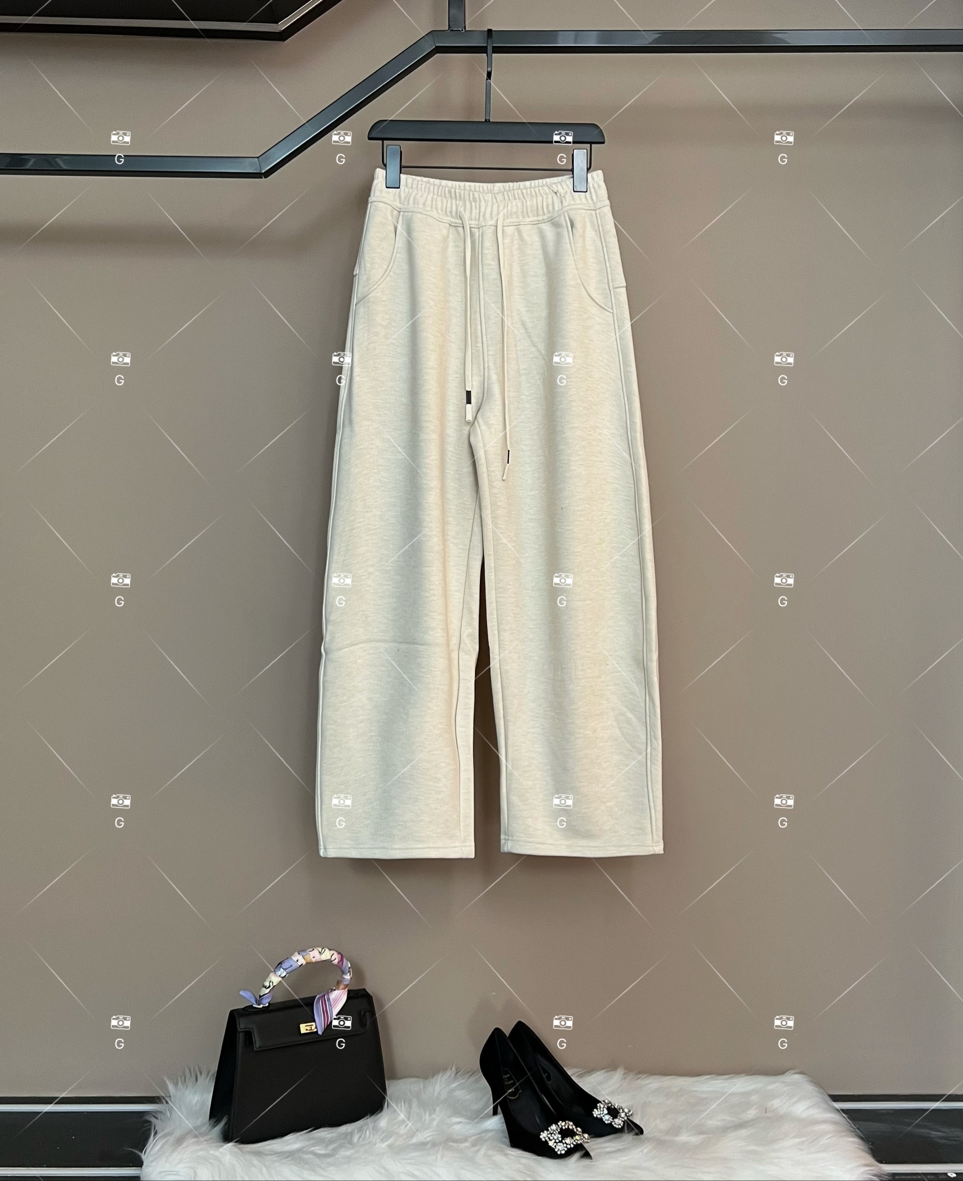 【玲】微弹休闲秋冬休闲裤春夏卫裤宽松 KZ-001