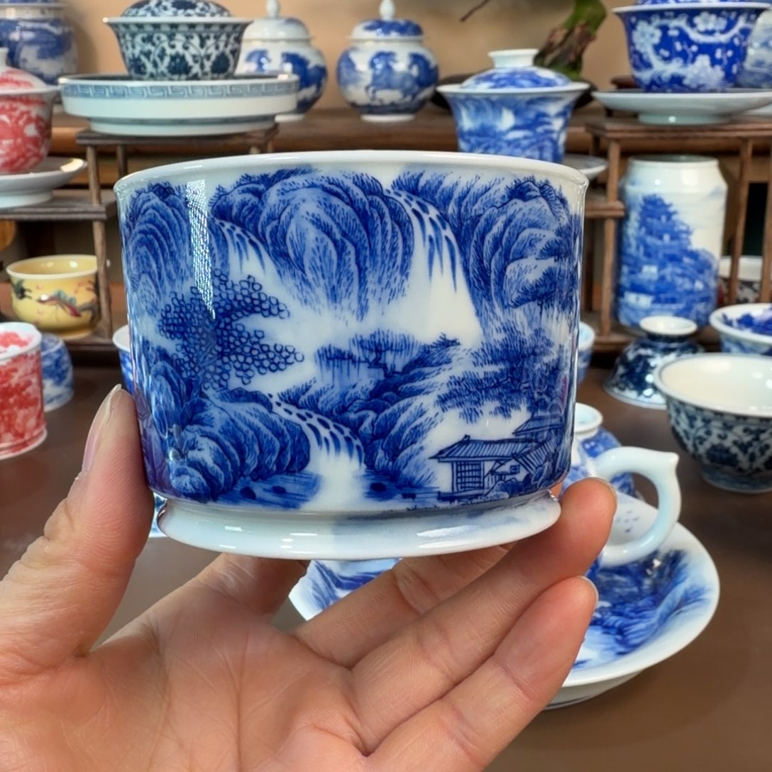 景德镇陶瓷手工手绘