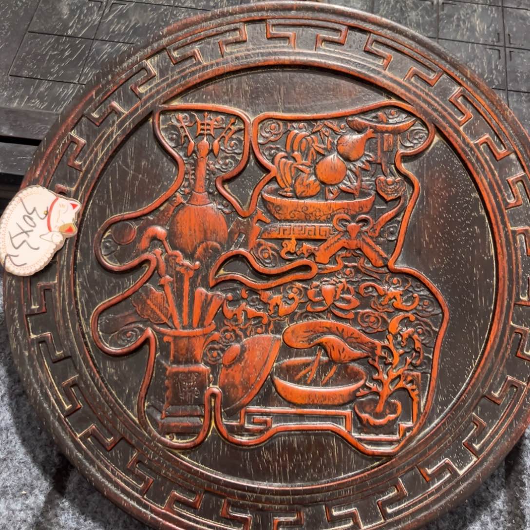 木非洲紫檀木雕牌匾挂匾