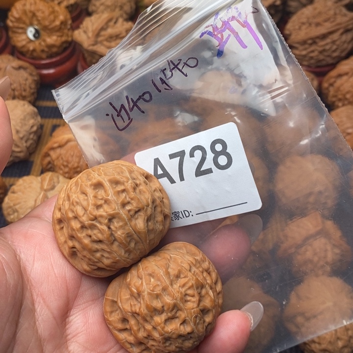 核桃把件铁锤40尺728号