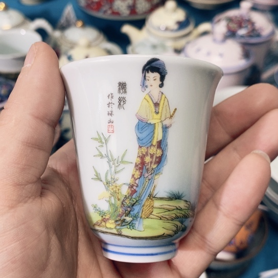 【闪购商品】景德镇陶瓷主人杯123444