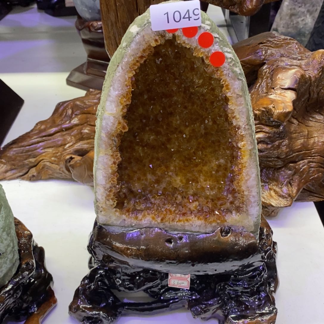 水晶摆件婷未镶嵌