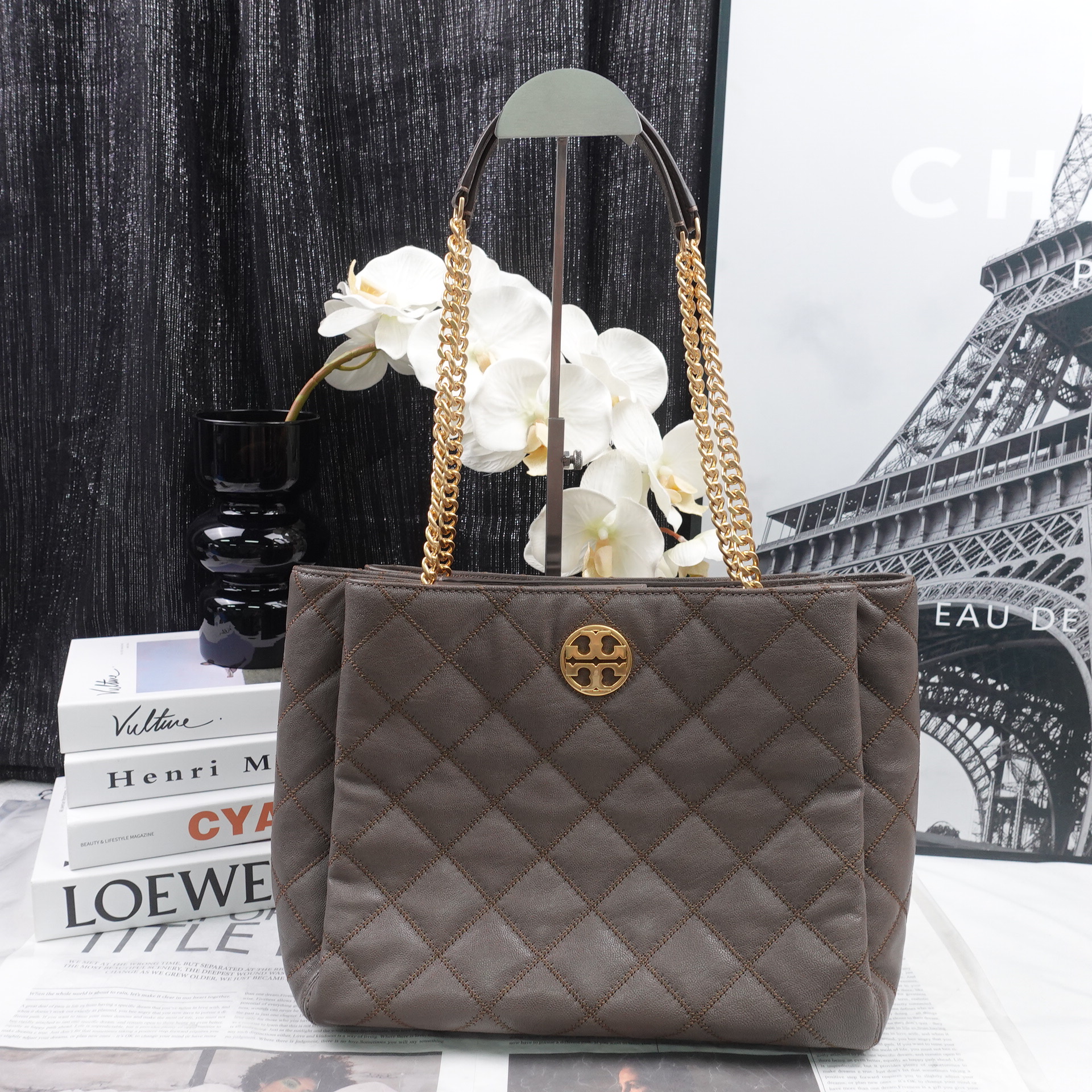 95新 TORY BURCH/汤丽柏琦 单肩包/T_ZY0000  T10324679