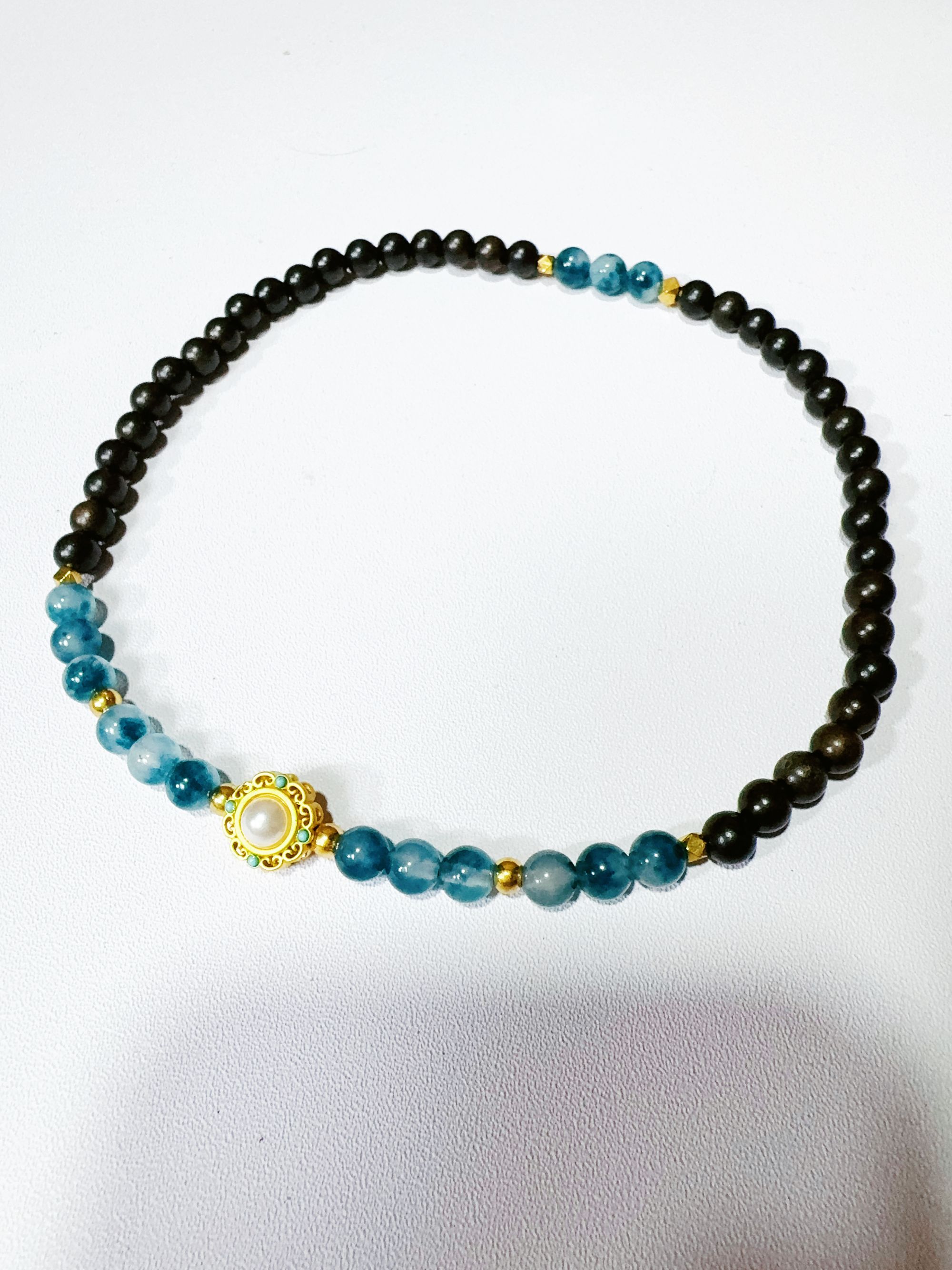 增香沉香木悠悠文玩精品文玩手串QL49（无礼盒）