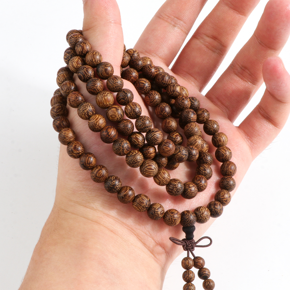 增香沉香木108*0.8mm精品手串       无礼盒    CX