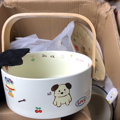盘陶瓷制品满25拼单发货默认微瑕