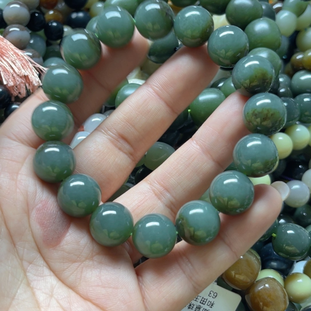 和田玉手链未镶嵌