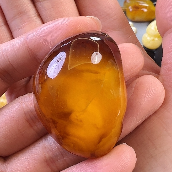 蜜蜡颈饰未镶嵌蜜蜡