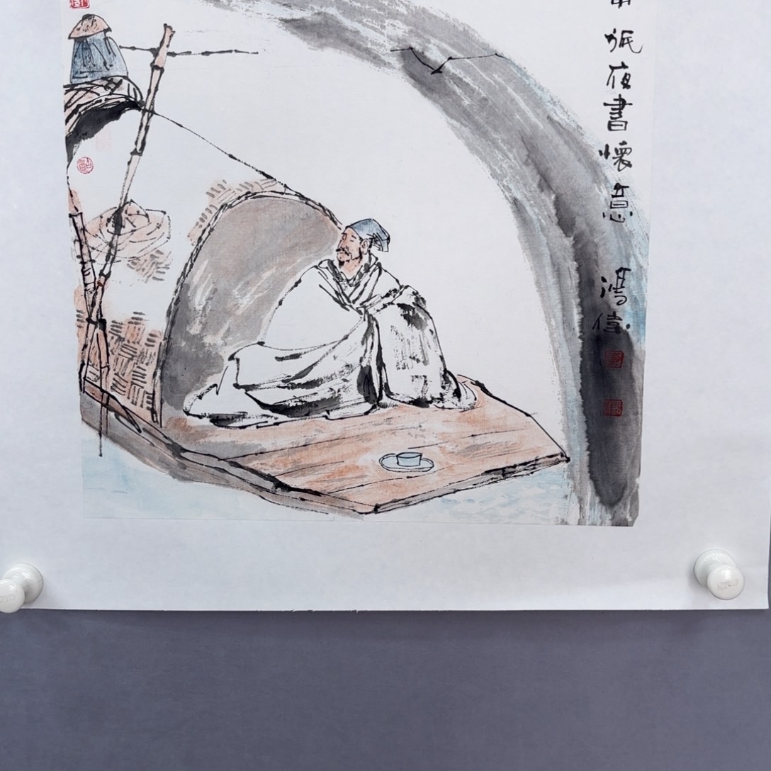 国画亲笔手绘原创