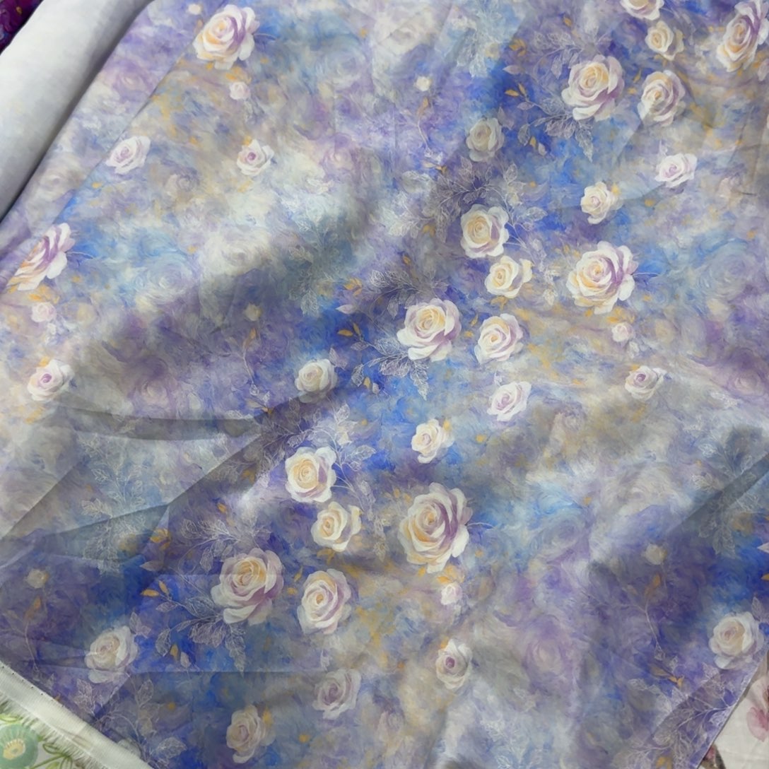 棉纯棉60支加密贡缎1米价X1.5 米宽D