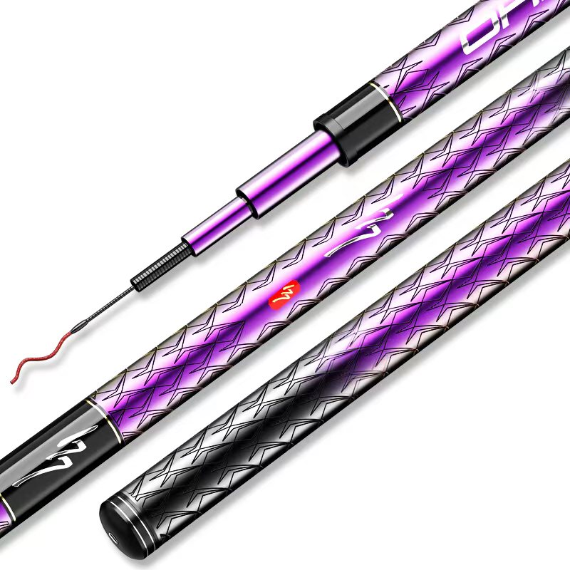 无极二代  3DAI浮雕台钓竿全水域适用综合鱼竿