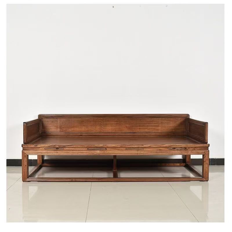 榫卯结构罗汉床宋式美学简约艺术中式古典禅意