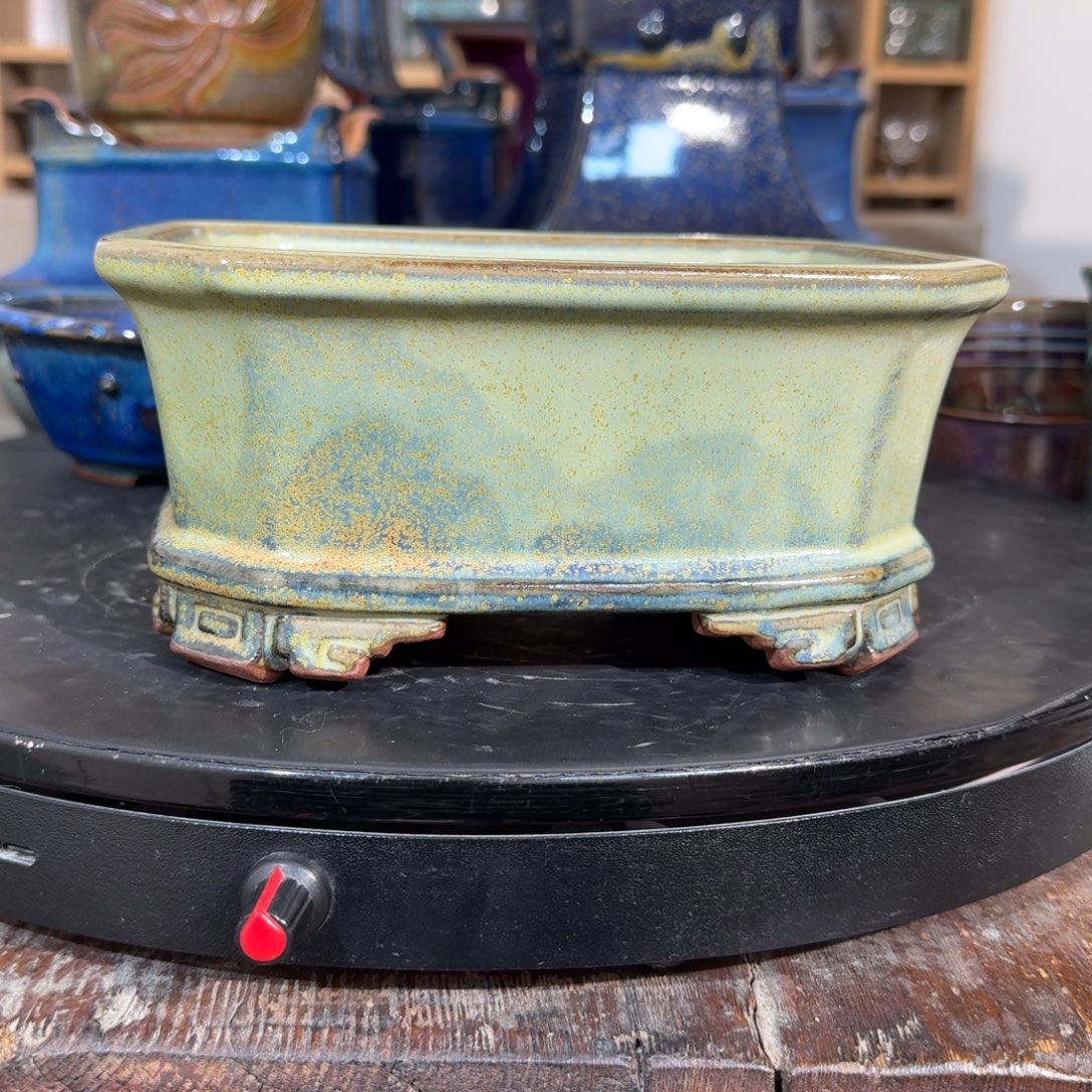 清***江摆件陶觉象钧创盆景艺术微瑕