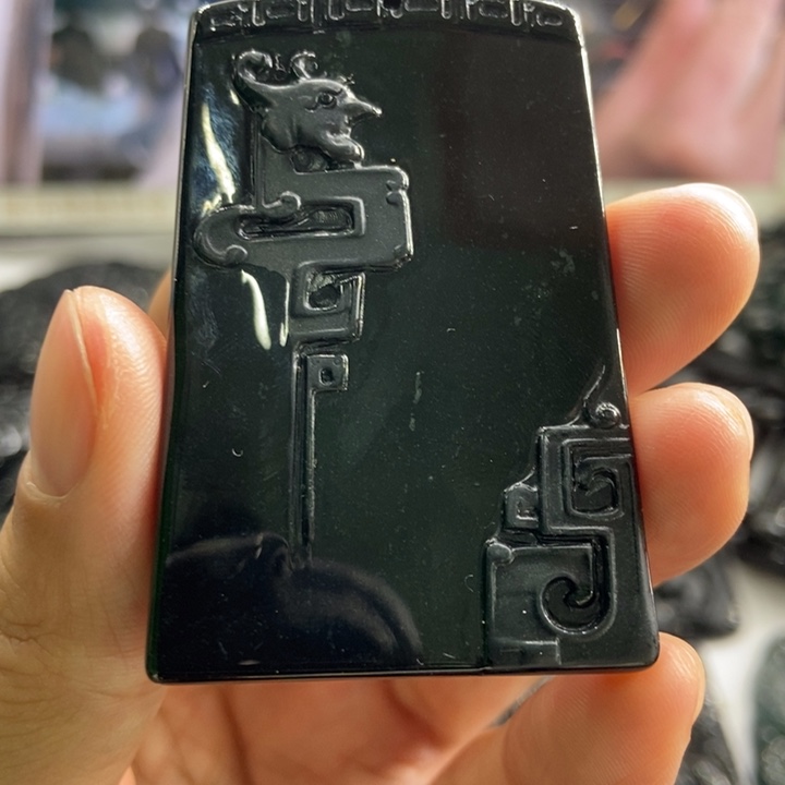 吊坠(不含链)未镶嵌翡翠萨**心C754