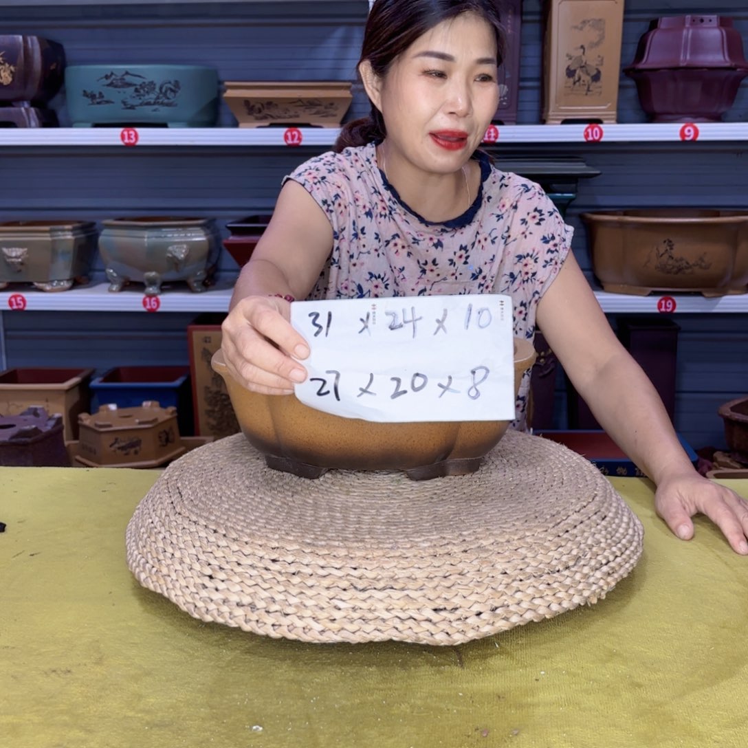 紫砂花盆宜兴紫砂厂