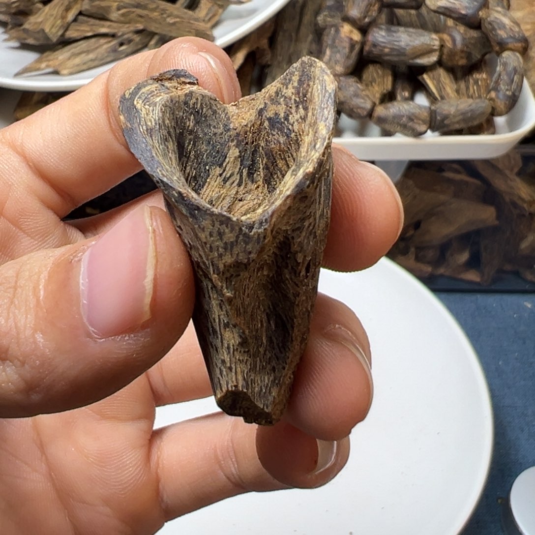 沉香沉香碎屑沉水壳子4.8克