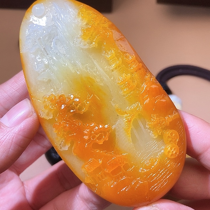 和田玉颈饰未镶嵌HX