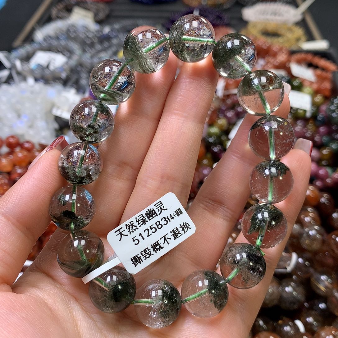 水晶手链未镶嵌，