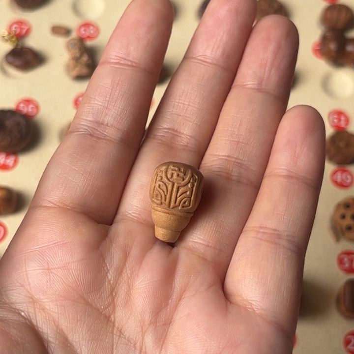 檀香木无事牌M**T老山檀香三通