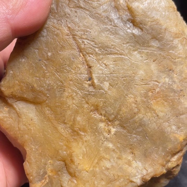 印石昌化石766克田黄原石一个