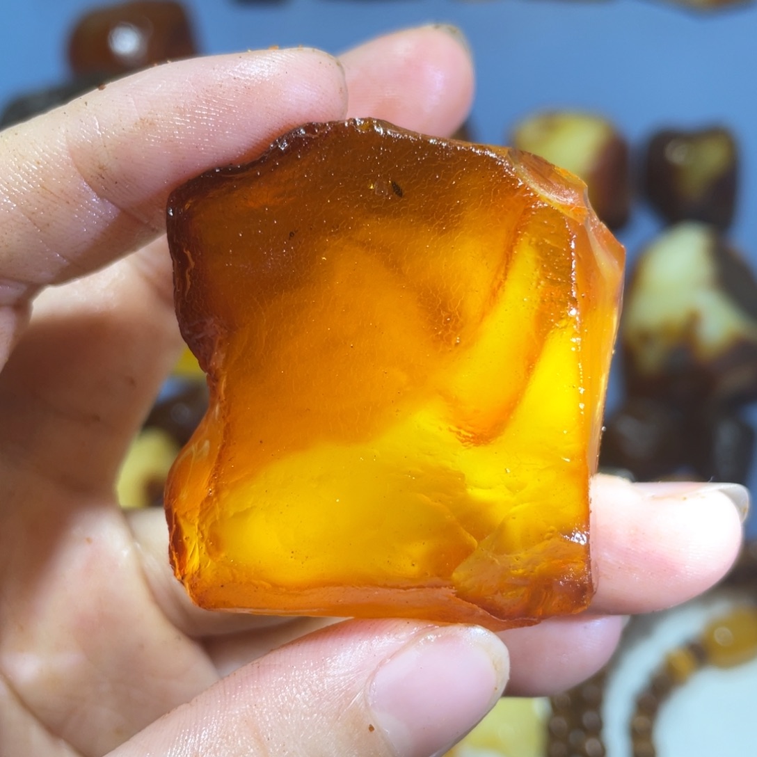 定制蜜蜡未镶嵌牌子