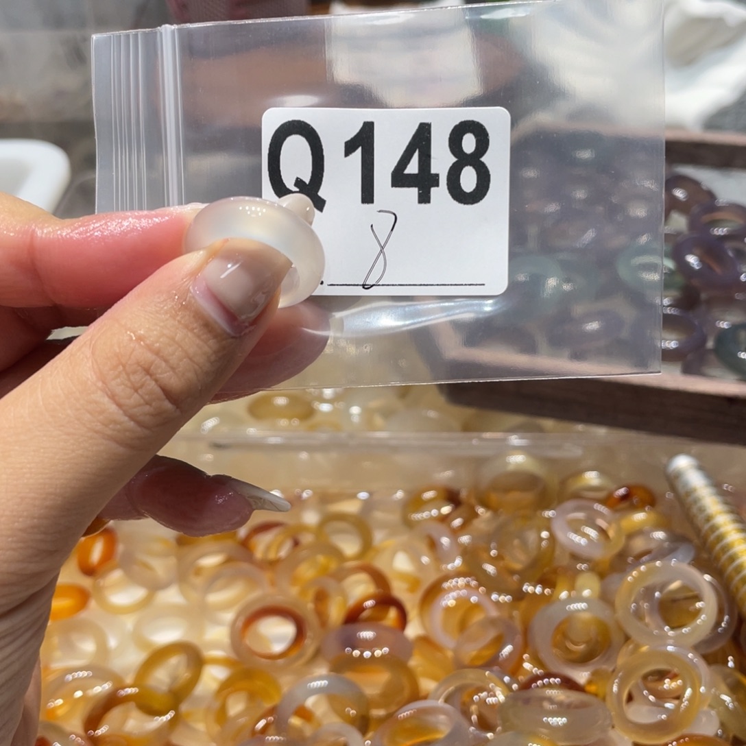 玛瑙/玉髓未镶嵌戒指148
