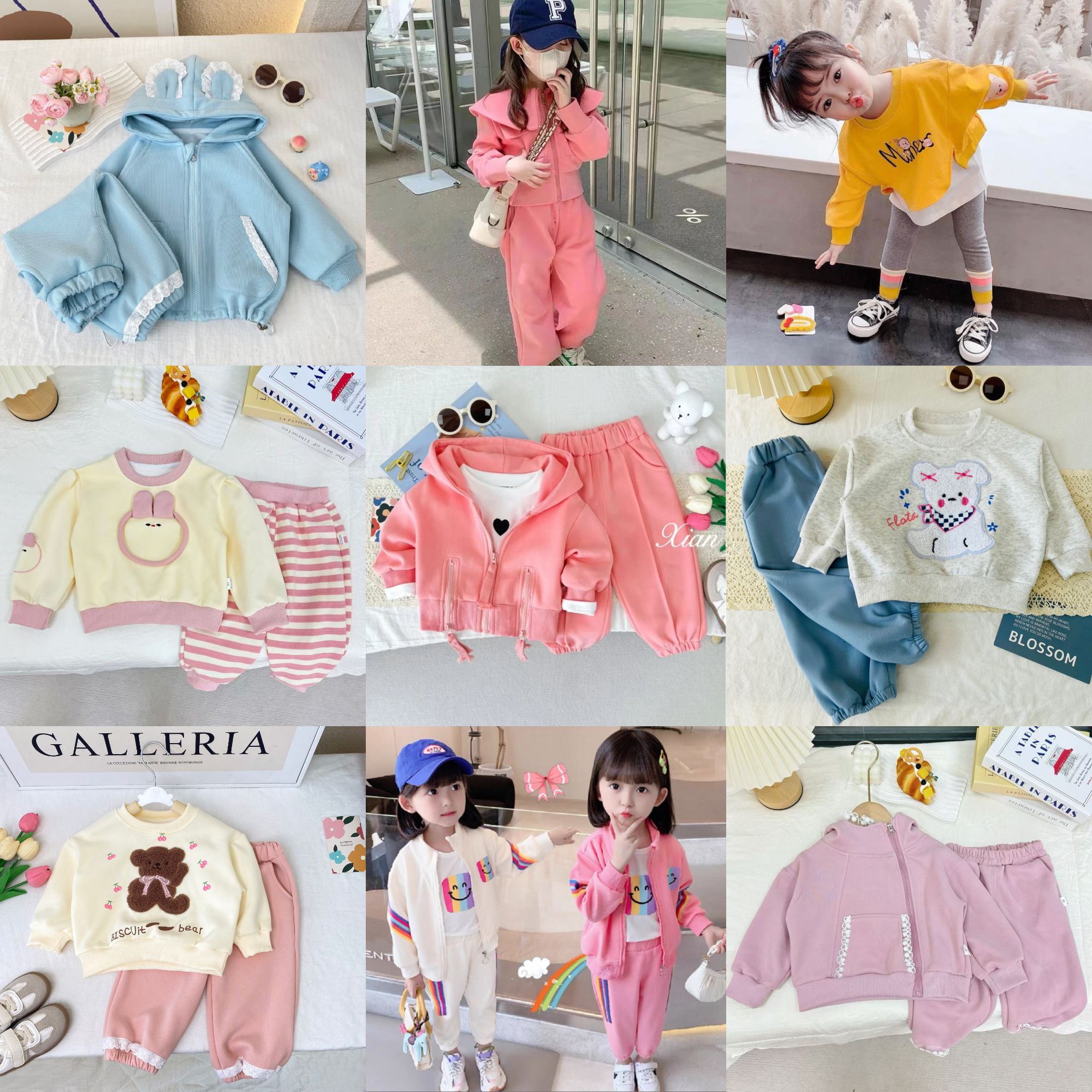 M【深秋不加绒多件组合】女宝早秋款上新一组秋天就够了组合Y-G-C1