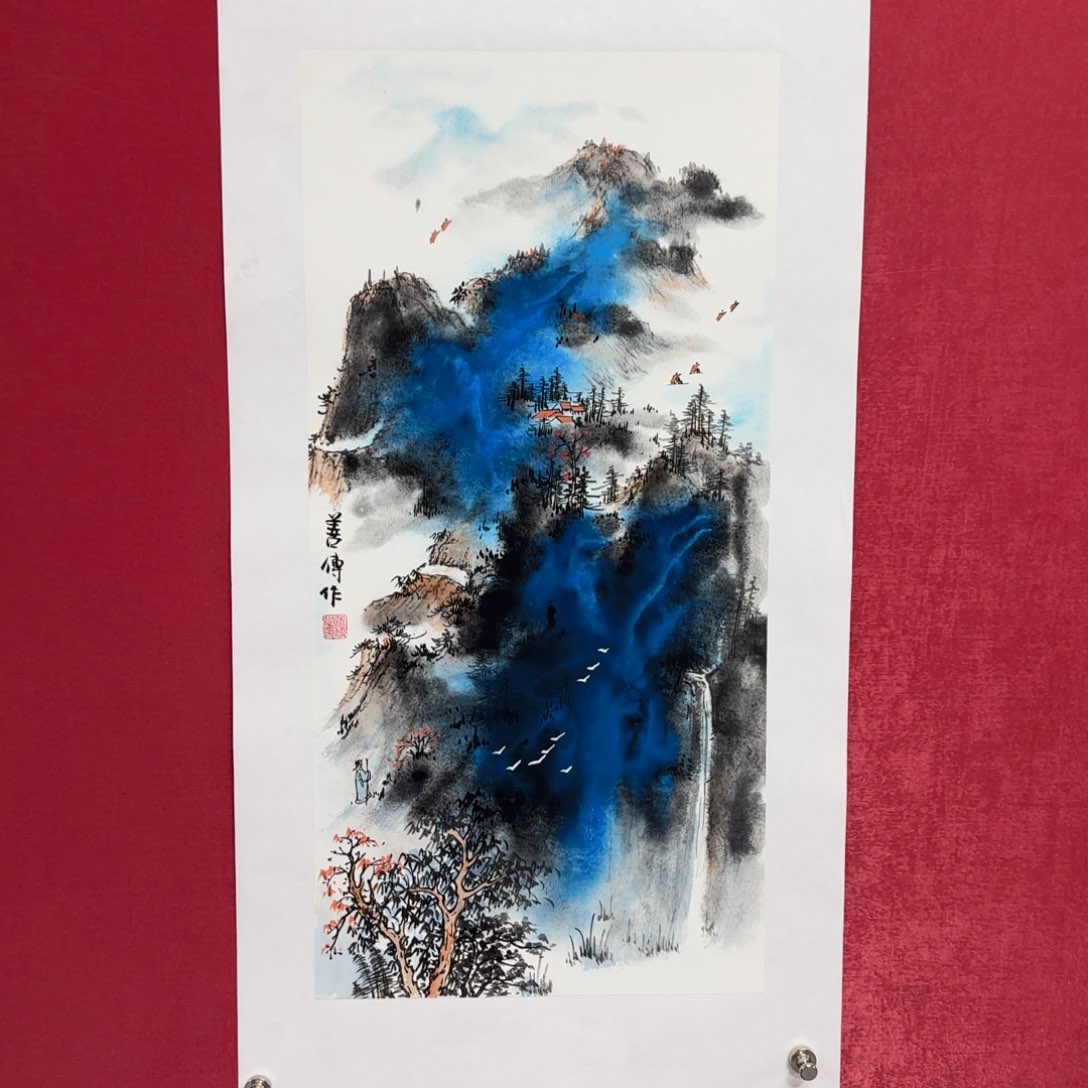 国画善传老师国画精品