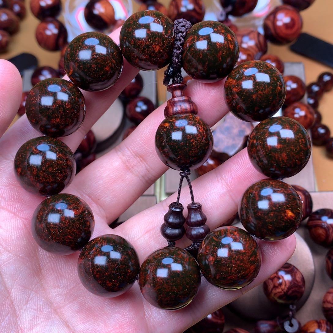 黄花梨/降香黄檀黄花梨手串2.0